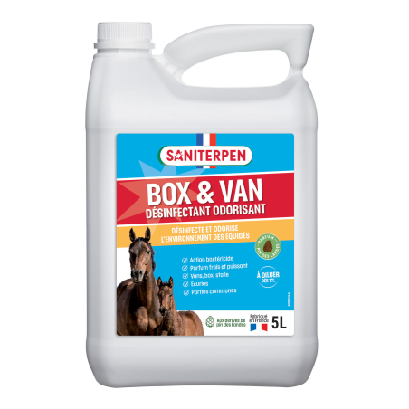 Saniterpen box & van désinfectant odorisant - 5L