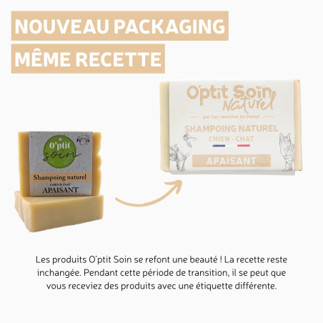 Shampoing solide apaisant - 100g