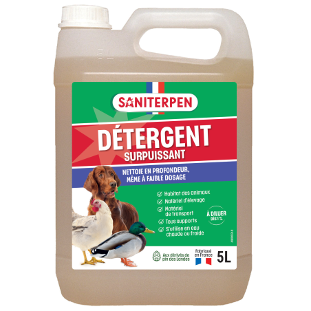 Saniterpen détergent surpuissant - 5L