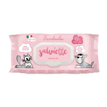 Lingettes nettoyantes sensitive bio – 40 lingettes