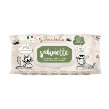 Lingettes nettoyantes coco & coton – 40 lingettes