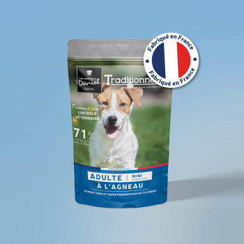 Croquettes Traditionnelle mini adulte agneau - 400g