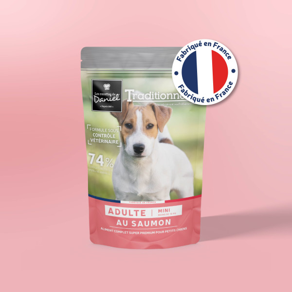 Croquettes Traditionnelle mini adulte saumon - 400g