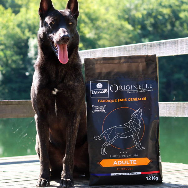 Croquettes Originelle adulte poulet sans céréales - 12 kg