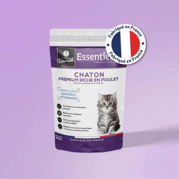 Croquette Essentielle chaton poulet - 400g