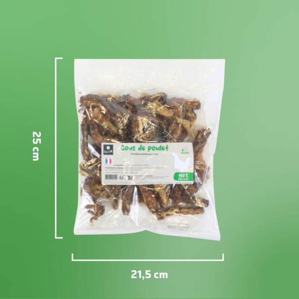 Cous de poulet séchés - 200g