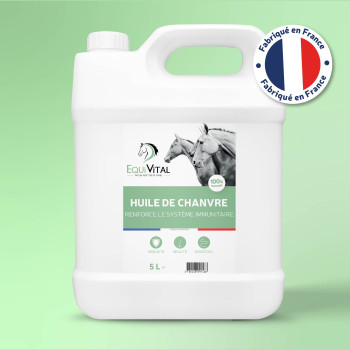 EquiVital Huile de chanvre - 5 L