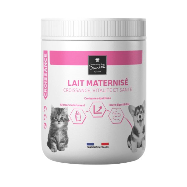 Lait maternisé chiot, chaton, fureton : 600 g