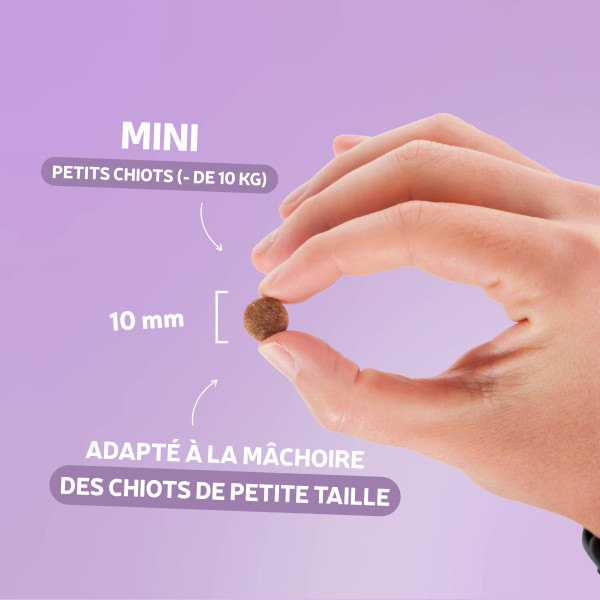 Croquettes Essentielle Croissance - Chiot mini - à la volaille 4 kg