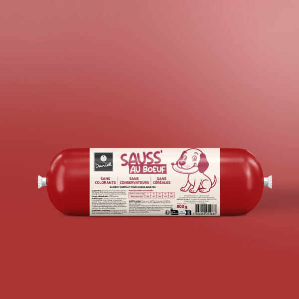 Saucisson au bœuf - 800g