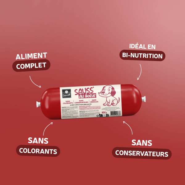 Saucisson au bœuf - 800g
