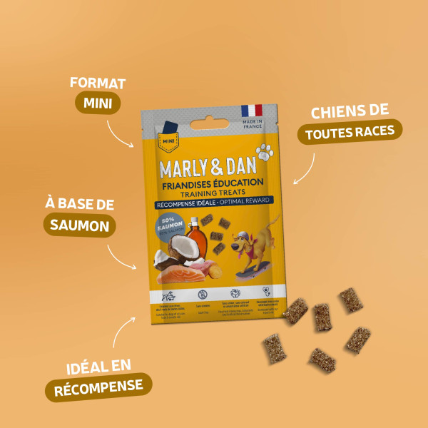 Format poche "éducation" chien 20g - Marly & Dan