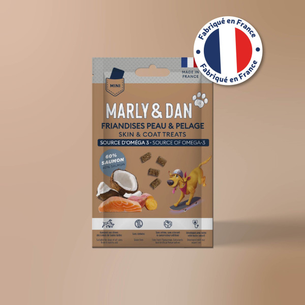 Format poche "peau & pelage" chien 20g - Marly & Dan