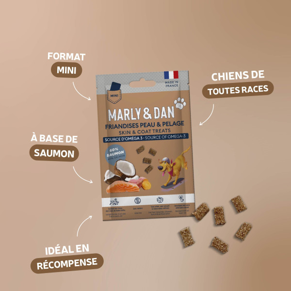 Format poche "peau & pelage" chien 20g - Marly & Dan