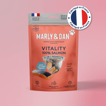 Freeze dried "vitalité" chien 50g - Marly & Dan