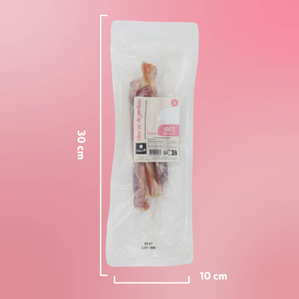 Os de jambon sous-vide pour chien