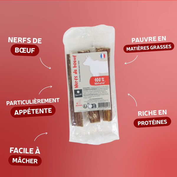 Nerfs de bœuf 12,5cm X3