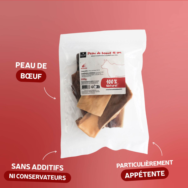 Peau de bœuf 15cm - 200g